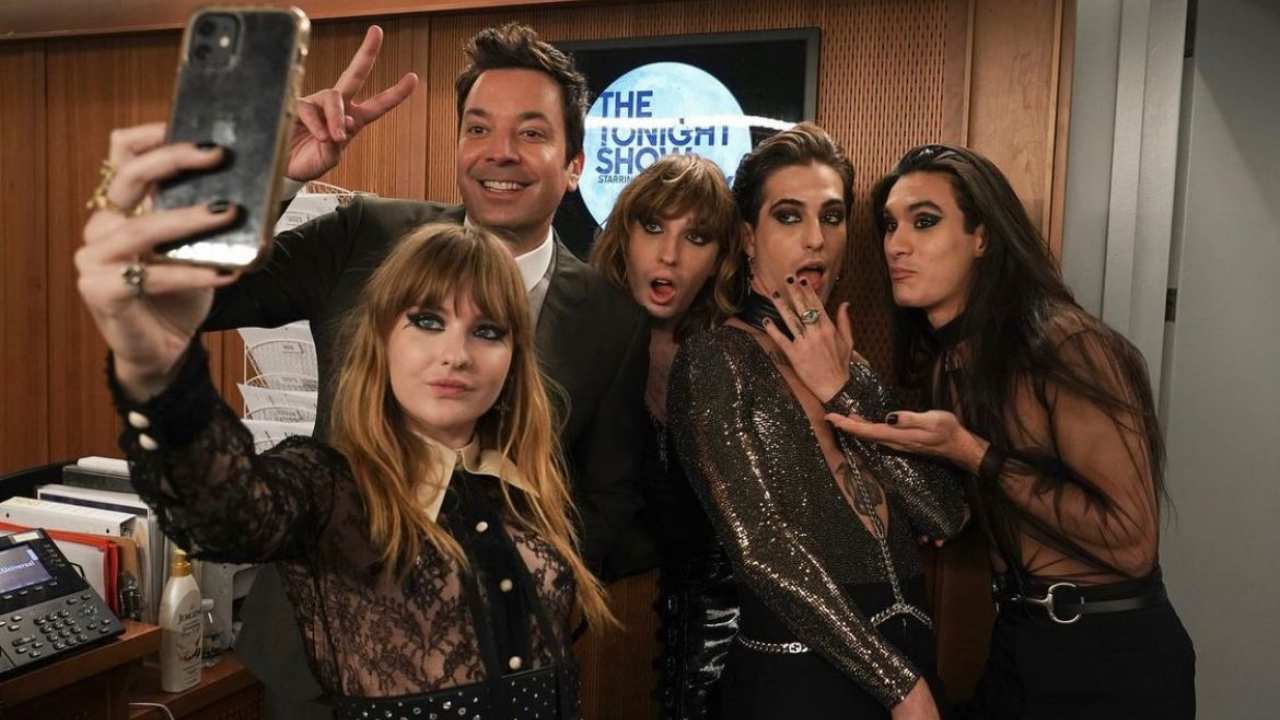 Måneskin da Jimmy Fallon