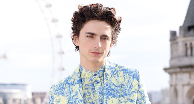 Timothée Chalamet da piccolo