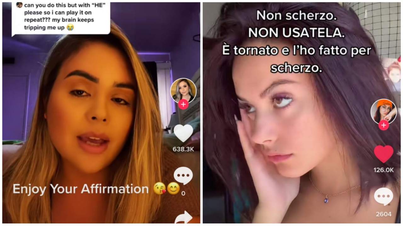 TikTok trend maledetto